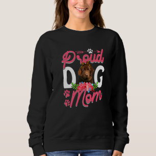 Cute Proud Newfoundland Dog Mom Mother's Day Sweatshirt