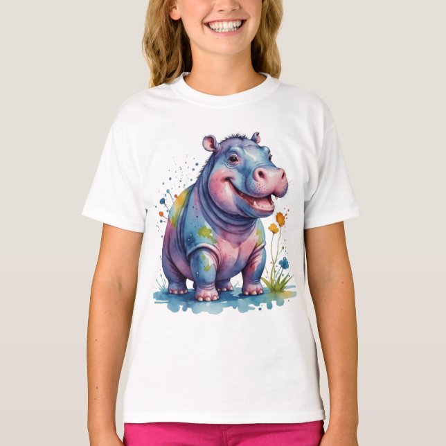Cute puffin bird T-Shirt (Front)