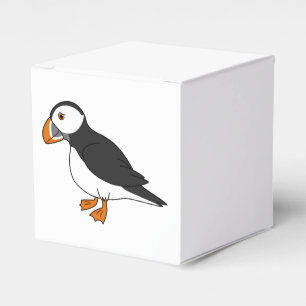 Cute Puffin Favor Box