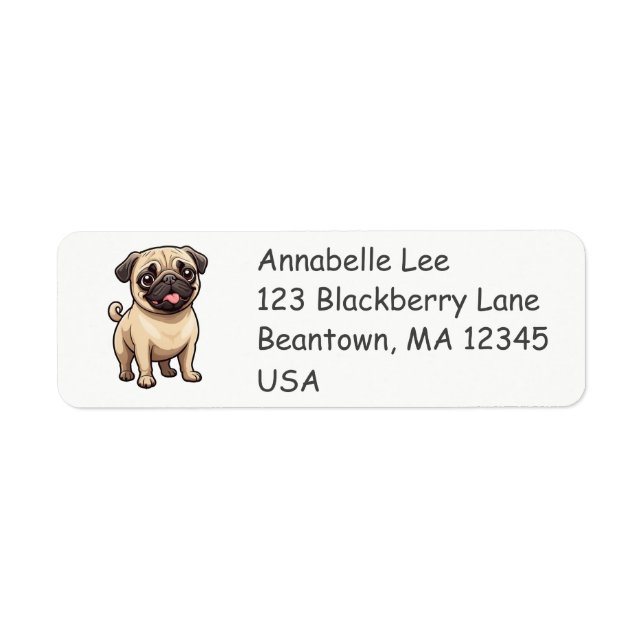 Cute Pug (Front)