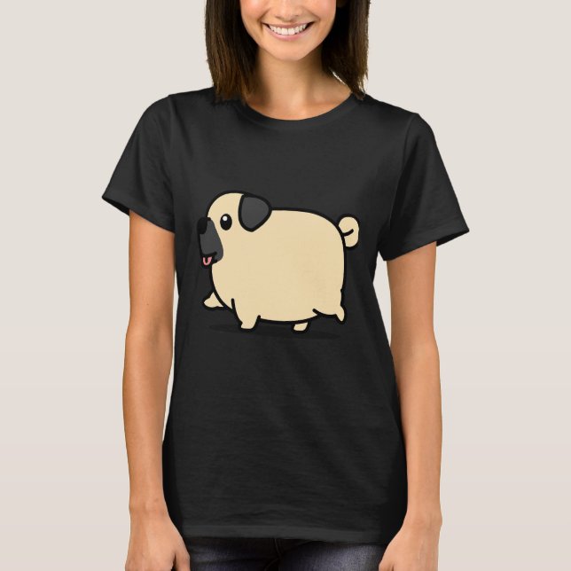 Cute Pug 912 T-Shirt (Front)