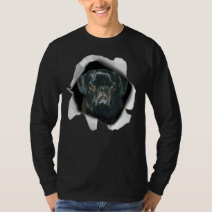 Cute Pug And Wallpaper Dog Puppy Men Women Boys G T-Shirt