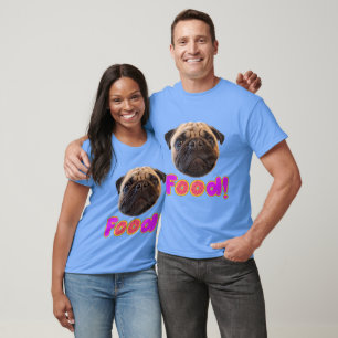 Cute Pug Begging For Food T-Shirt