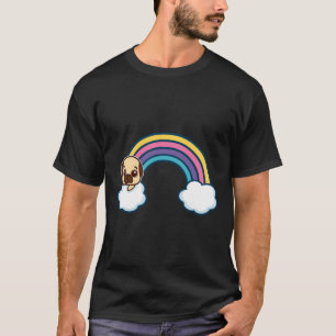 Cute Pug Colourful Rainbow Classic  917 T-Shirt