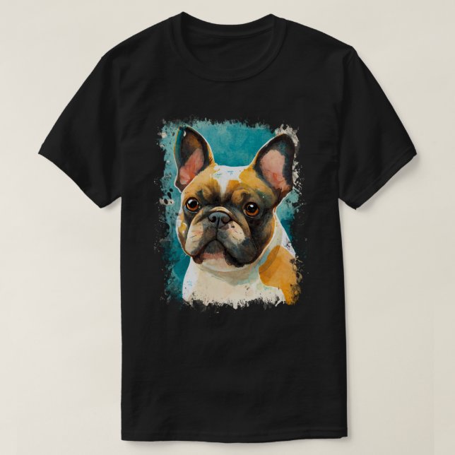 cute pug dog For all dog lovers T-Shirt (Design Front)