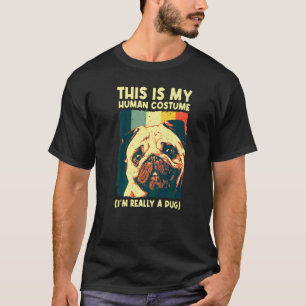 Cute Pug For Men Women Pet Dog Puppy Breed Pug T-Shirt