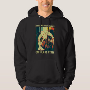 Cute Pug For Women Mom Pet Dog Puppy Breed Pug Hoodie