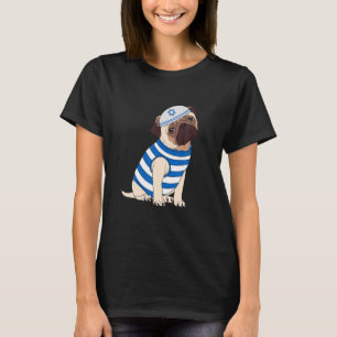Cute Pug Hanukkah Pugs Puppy Dogs Lovers Jewish T-Shirt