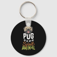 Cute Pug is My Spirit Animal