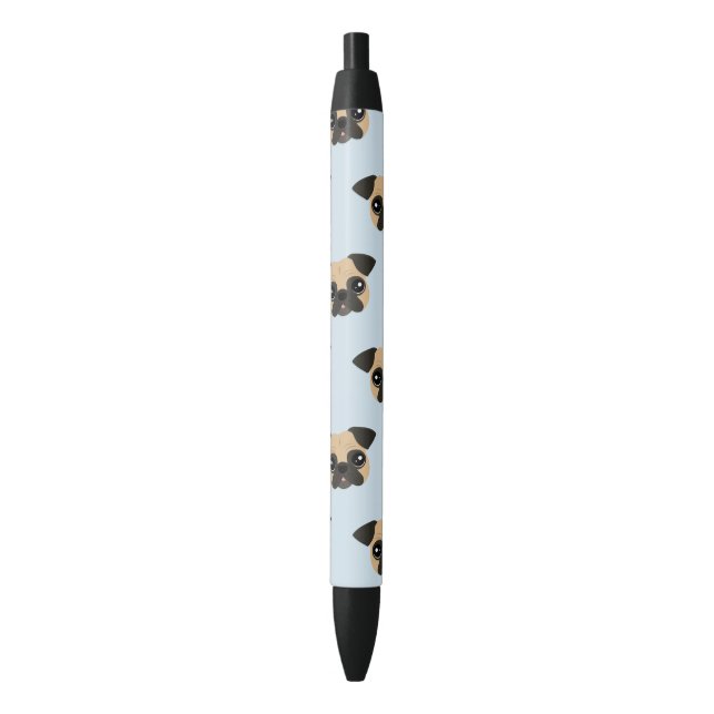 Cute Pug Pen (Front Vertical)