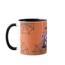 Cute Pumpkin Boo Halloween Mug