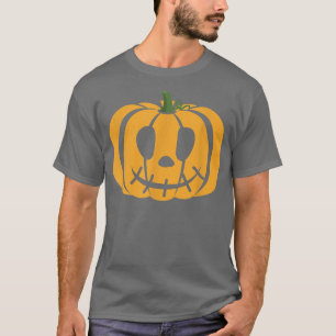Cute Pumpkin Costume Funny Lazy Halloween Costume  T-Shirt