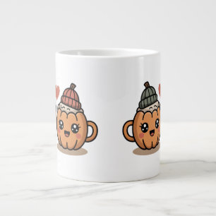 Cute Pumpkin Couple Mug – Cozy Fall  Cup Gift
