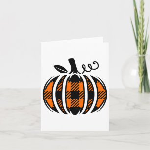 Cute Pumpkin Fall And Autumn Pumpkins Thanksgiving Card