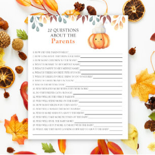 Cute pumpkin - games about the parents