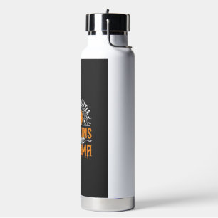 Cute Pumpkin Grandma Halloween Design_1 Water Bottle