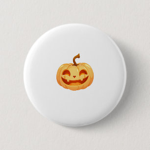 Cute Pumpkin Jack O Lantern Turtle Sea Halloween C 2 Inch Round Button