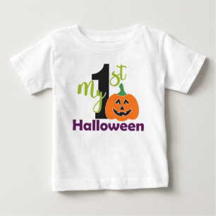 Cute Pumpkin, My 1st Halloween Baby T-Shirt