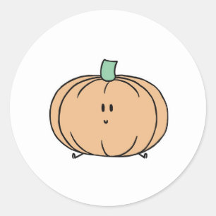 Cute Pumpkin Sticker