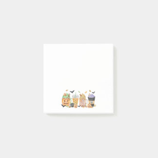 Cute pumpkin stickie notes