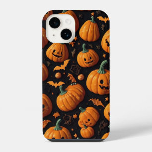 Cute Pumpkins & Candy iPhone 14 Case