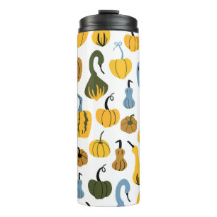 Cute Pumpkins Cartoon Hand Drawn Thermal Tumbler