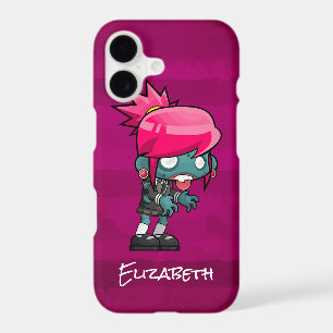 Cute Punk Rock Zombie Girl Personalized