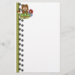 Cute Pup Turtle Stationery