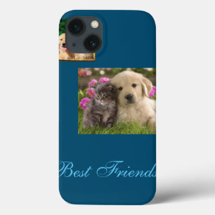 Cute Puppies and Kitten That are best friends! iPhone 13 Case