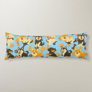 Cute Puppies Body Pillow