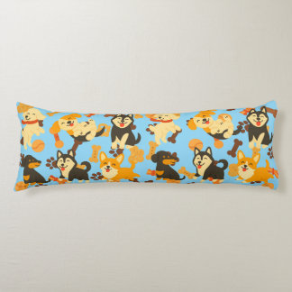 Cute Puppies Body Pillow
