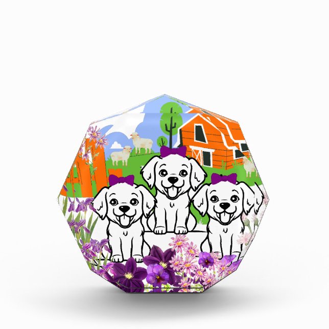 Cute puppies  photo block (Front)