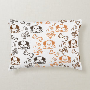 Cute Puppy Accent Pillow
