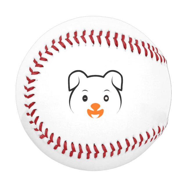 Cute Puppy Baseball (Front Left)