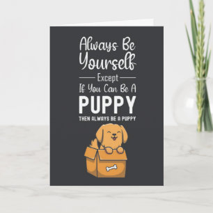 Cute Puppy Cards Funny Dog Pet Humor Animal