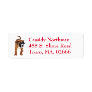 Cute Puppy Cartoon Dog Lover Boxer