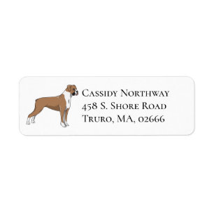 Cute Puppy Cartoon Dog Lover Boxer