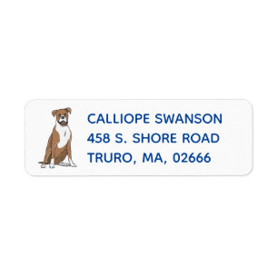 Cute Puppy Cartoon Dog Lover Boxer