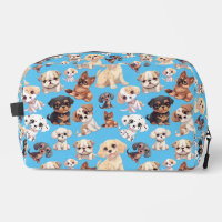 Cute Puppy Dog Blue