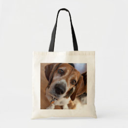 Cute Puppy Dog Custom Picture Tote Bag