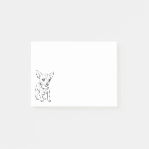 Cute Puppy Dog Lover Chihuahua Post-it Notes