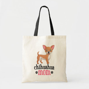 Cute Puppy Dog Lover Gift Funny Cartoon Chihuahua Tote Bag