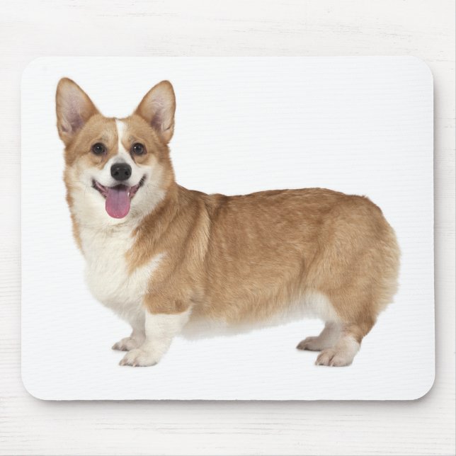 Cute Puppy Dog Lover Gift Pembroke Welsh Corgi Mouse Pad (Front)