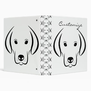 Cute Puppy Face Thunder_Cove Binder