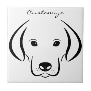Cute Puppy FaceThunder_Cove Tile