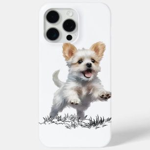 “Cute Puppy iPhone 15 Pro Max Case – Adorable Dog