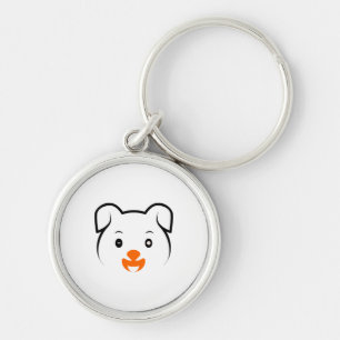 Cute Puppy Keychain