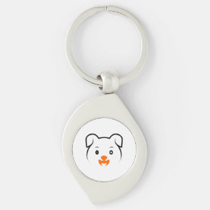 Cute Puppy Keychain
