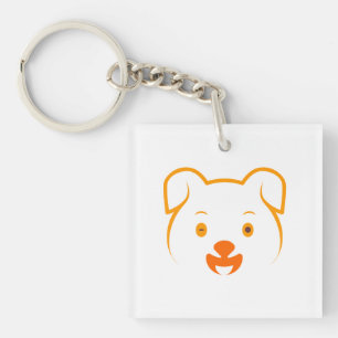 Cute Puppy Keychain