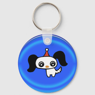 cute puppy keychain